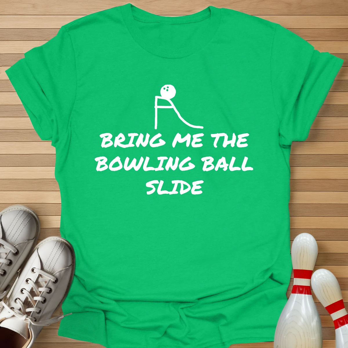Bowling Ball Slide T-Shirt