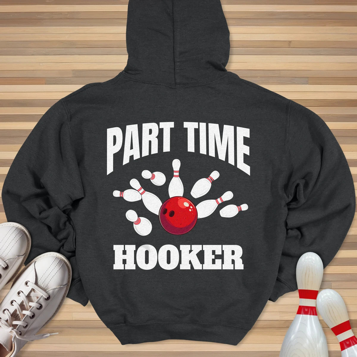 Part Time Cartoon Hoodie