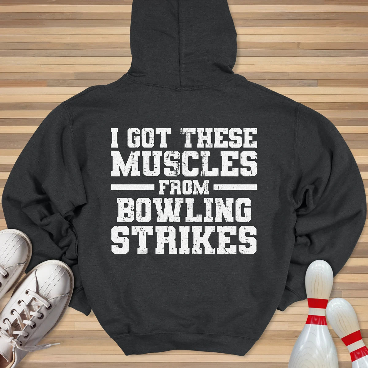 Muscles From Strikes Hoodie
