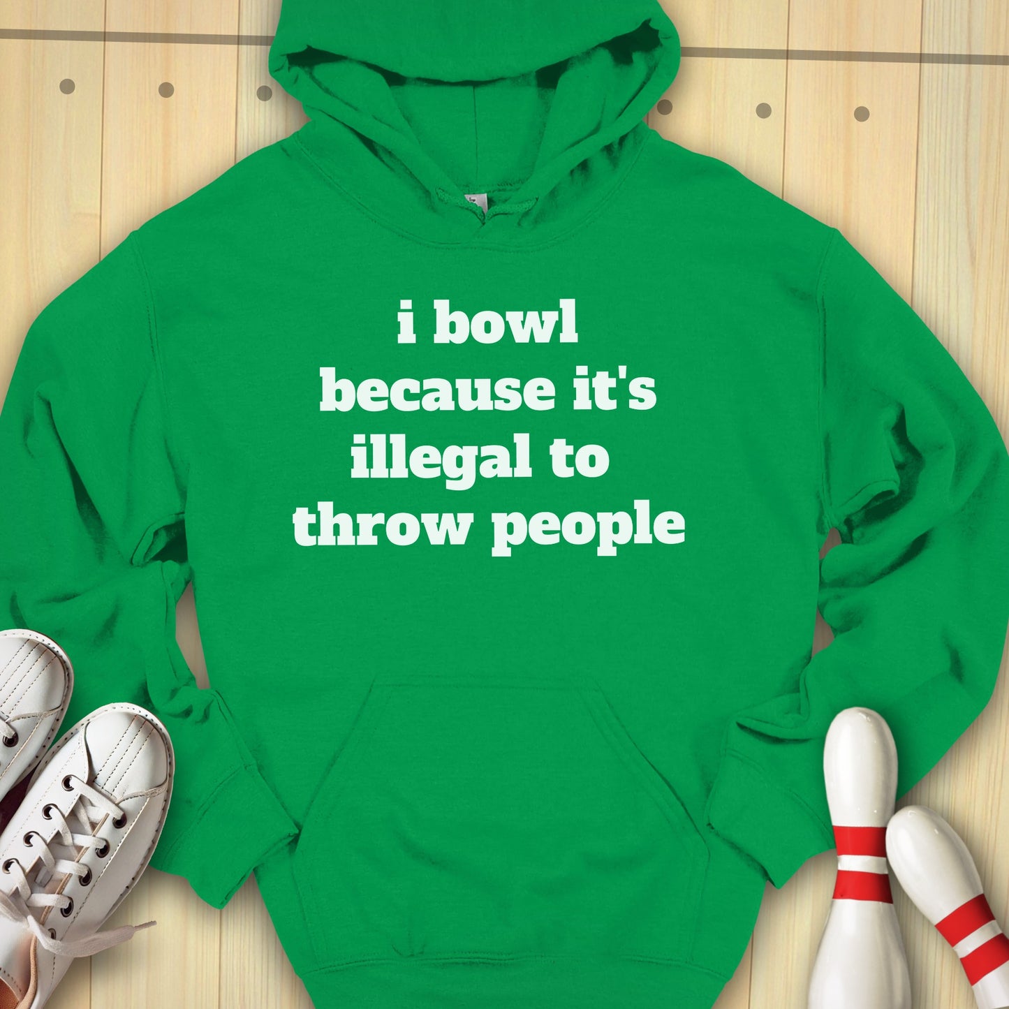 Bowling Reason Hooded Sweatshirt