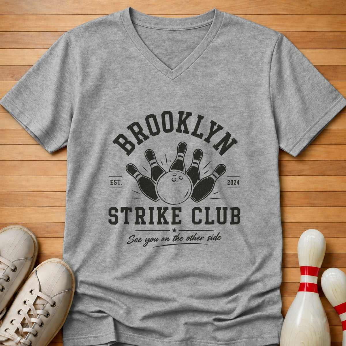 Brooklyn Strike Club Women's V-Neck