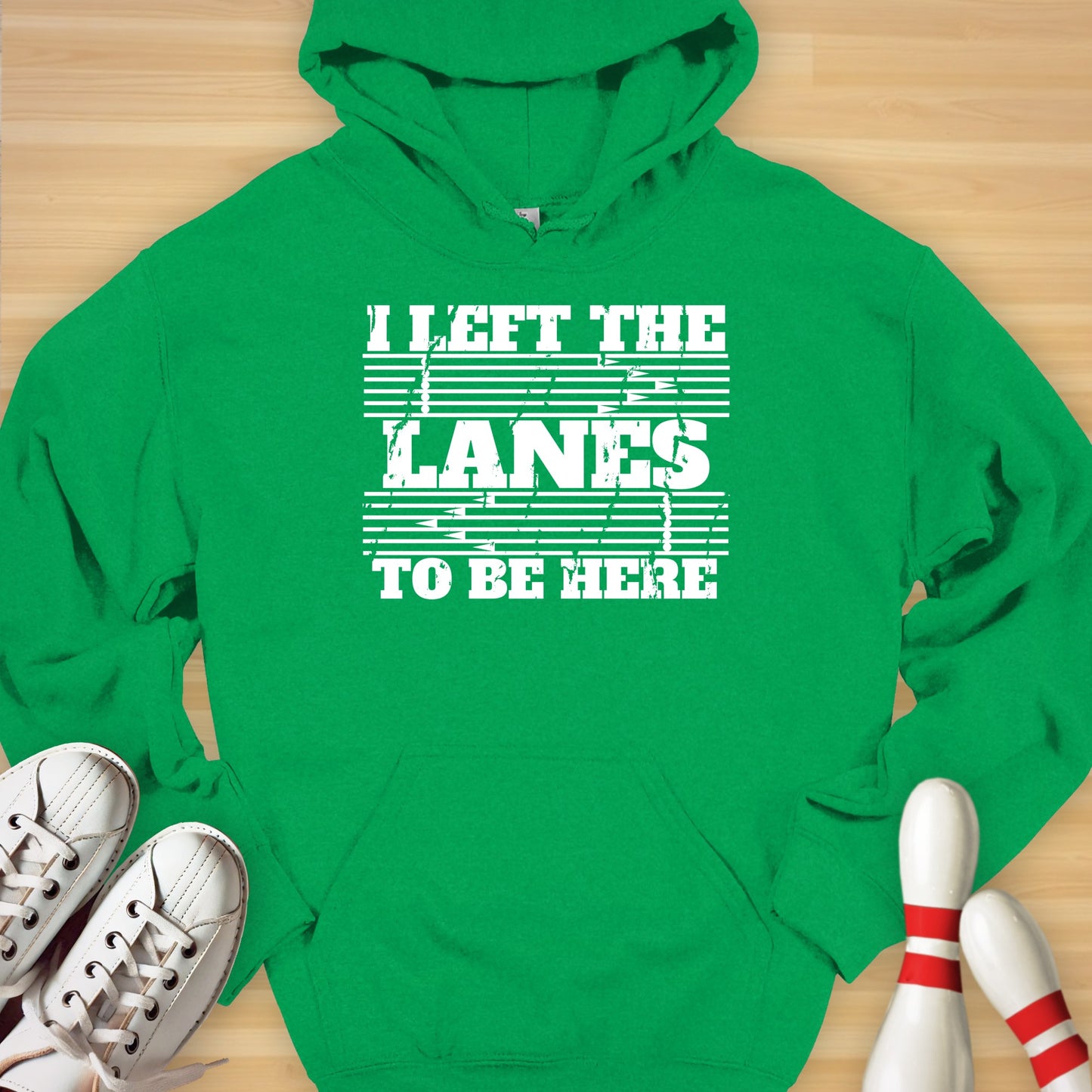 Left The Lanes Hoodie