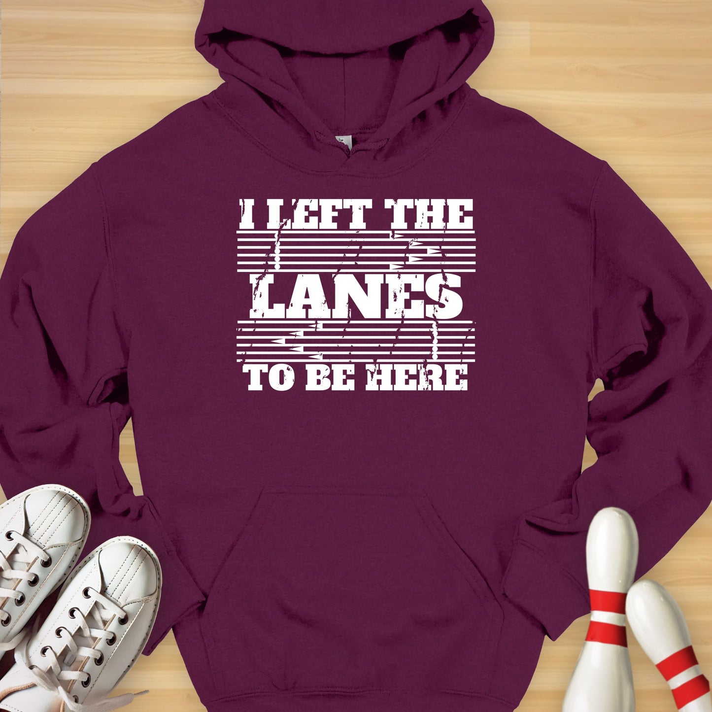 Left The Lanes Hoodie