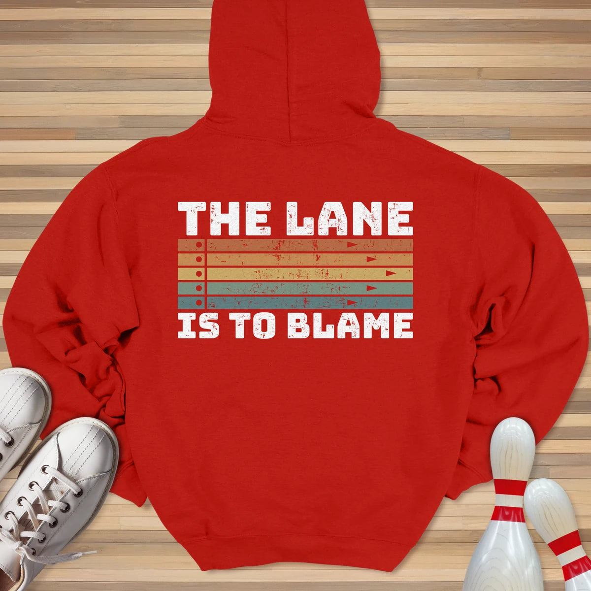 Lane Blame Retro Sunrise Hoodie