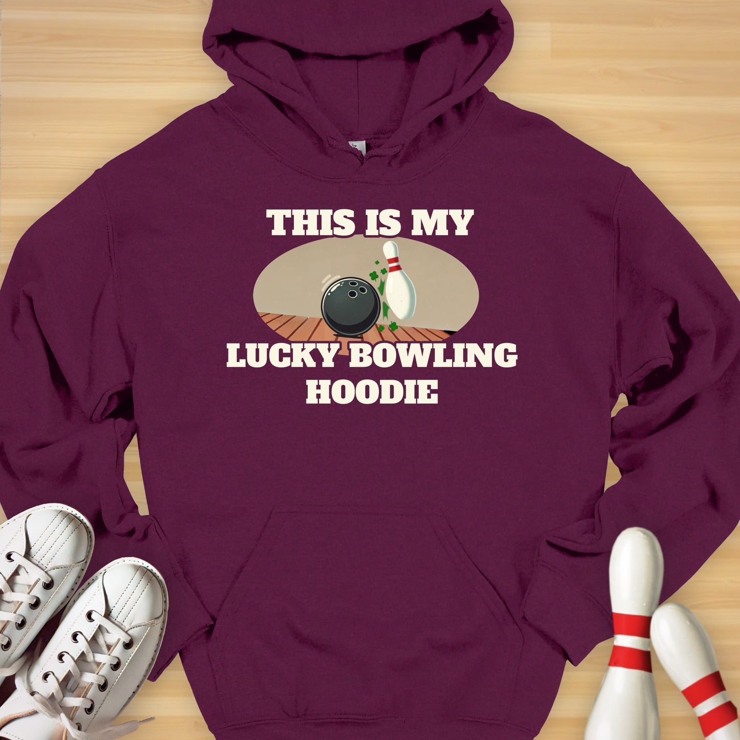 Lucky Bowling Hoodie Hoodie