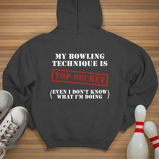 Bowling Technique Top Secret Hoodie