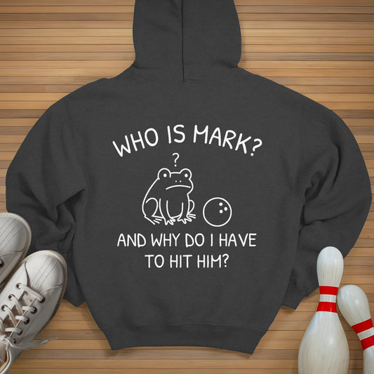 Who Is Mark Cartoon Hoodie