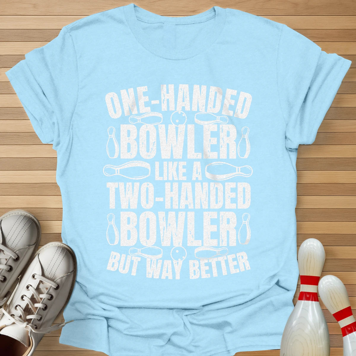 One Handed Bowler T-Shirt