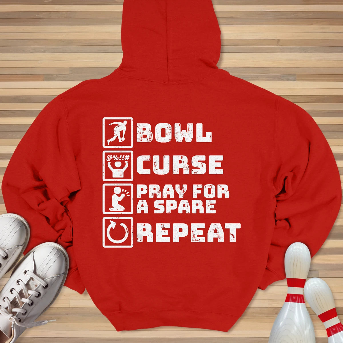 Pray For Spare Repeat Hoodie