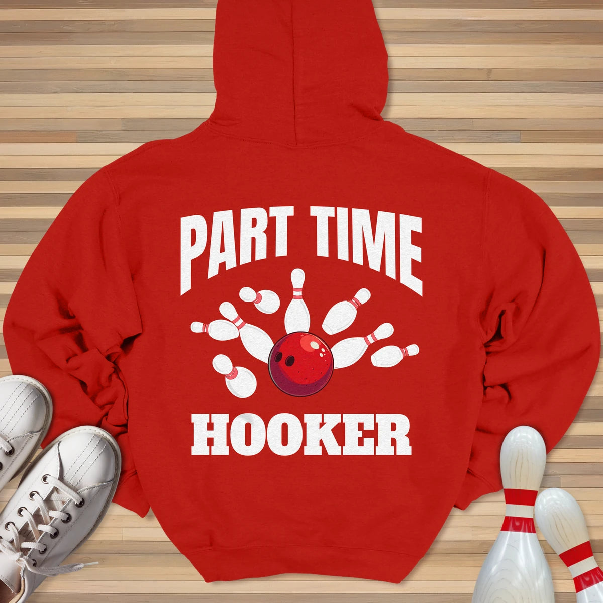 Part Time Cartoon Hoodie