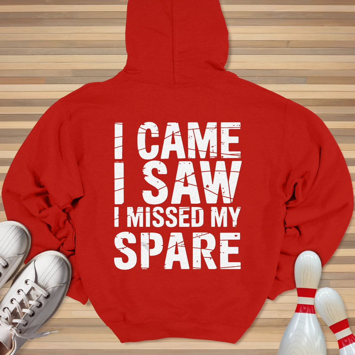 Came Saw Missed Spare Hoodie