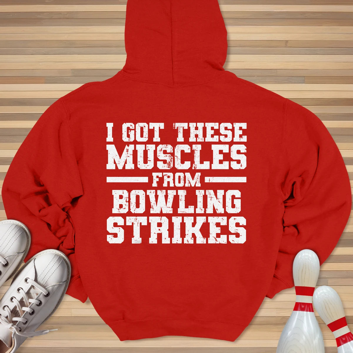 Muscles From Strikes Hoodie