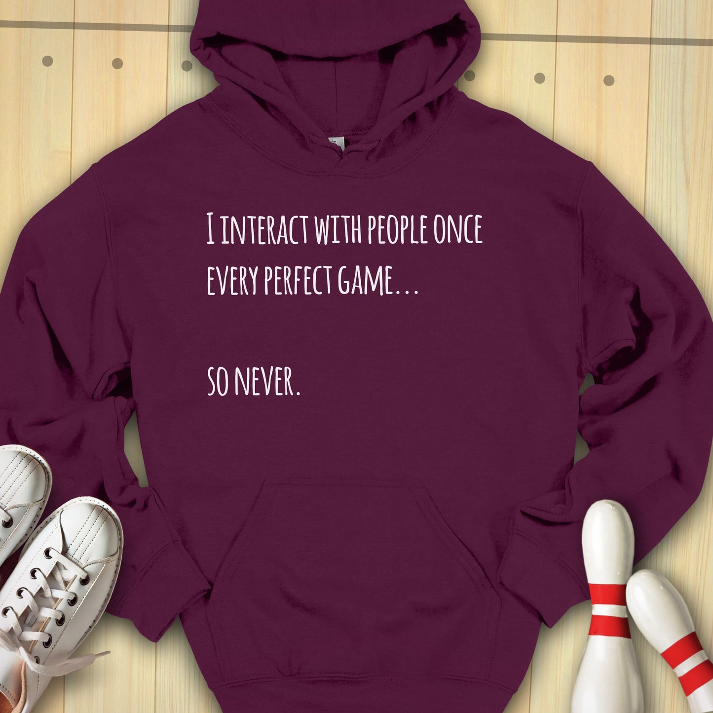 Once Every Perfect Game Hooded Sweatshirt