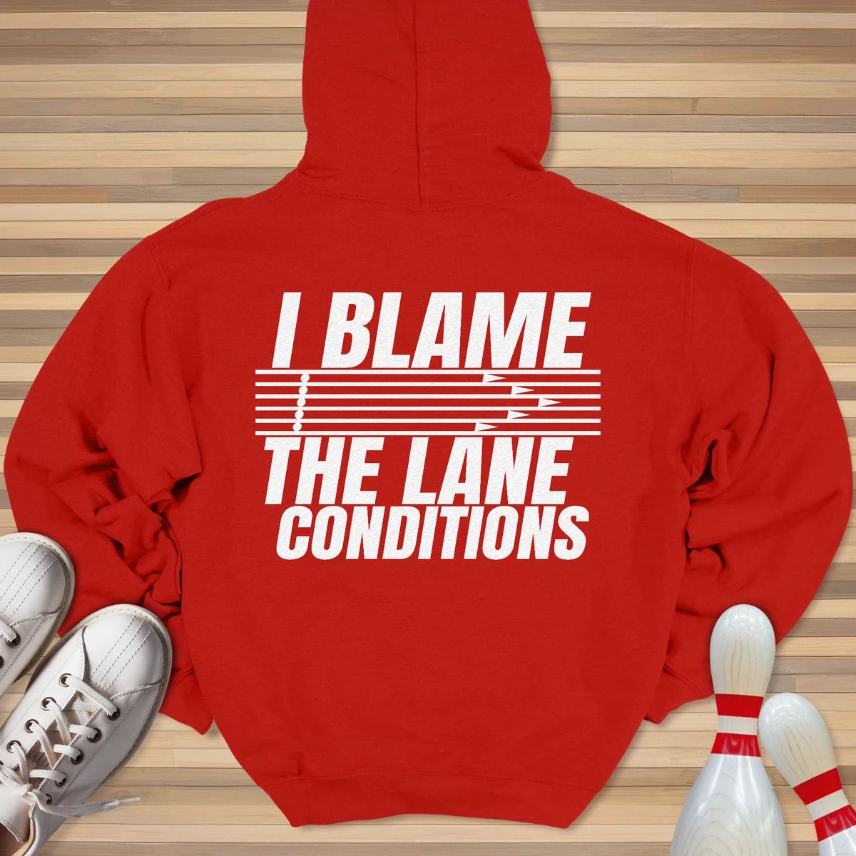 Blame Lane Conditions Hoodie