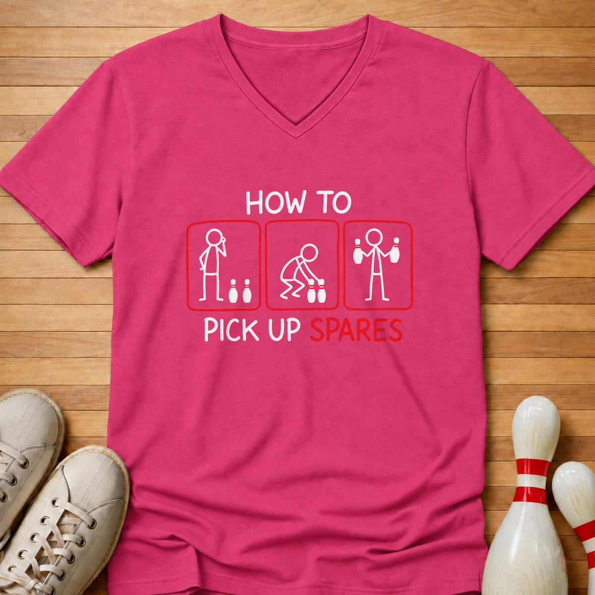 Guide To Spares Women's V-Neck