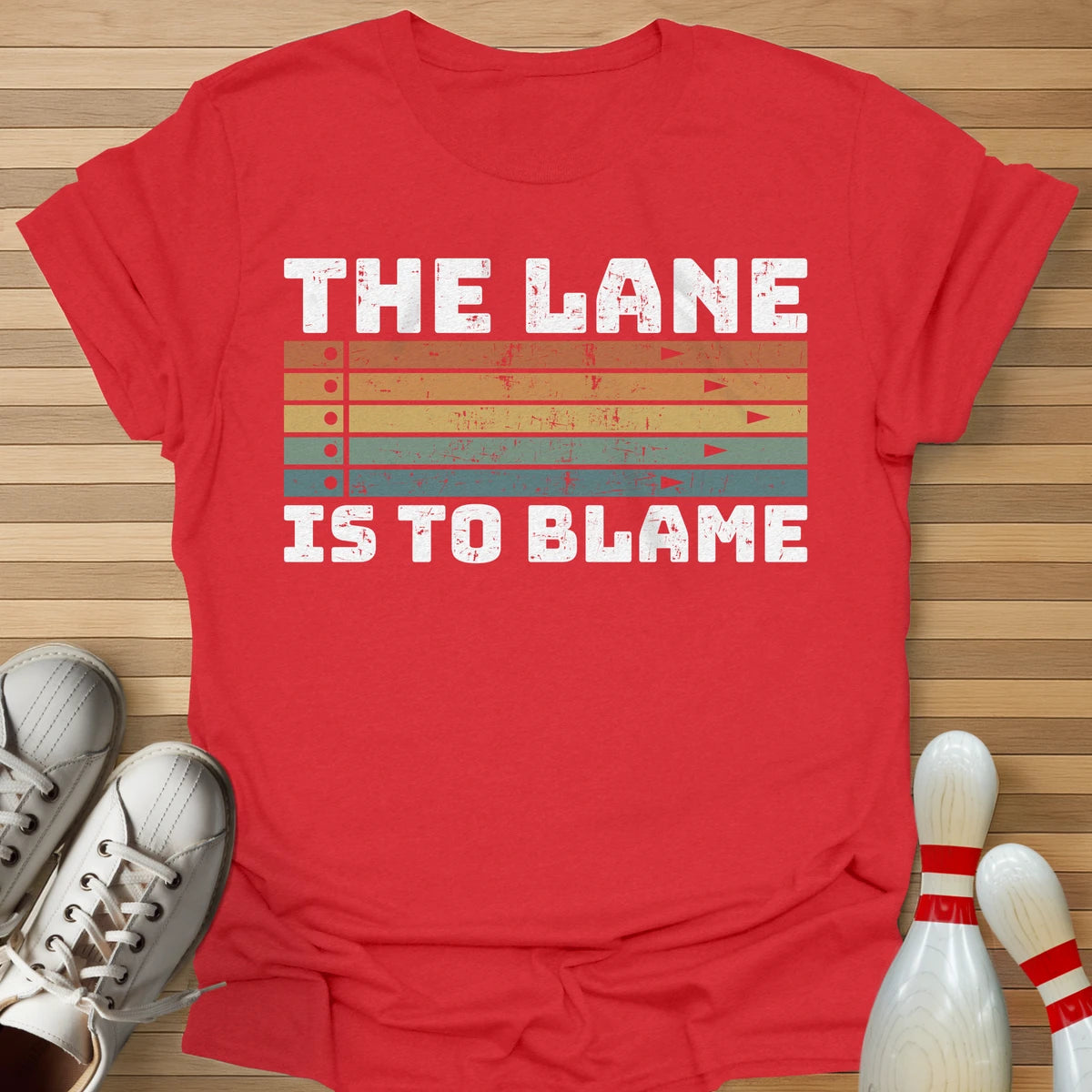 Lane Blame Retro Sunrise T-Shirt