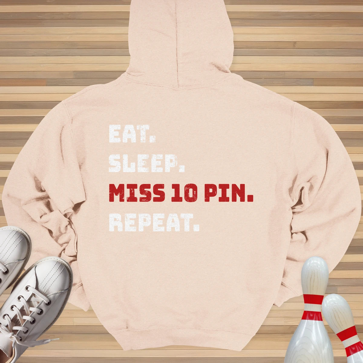 Miss 10 Pin Repeat Hoodie