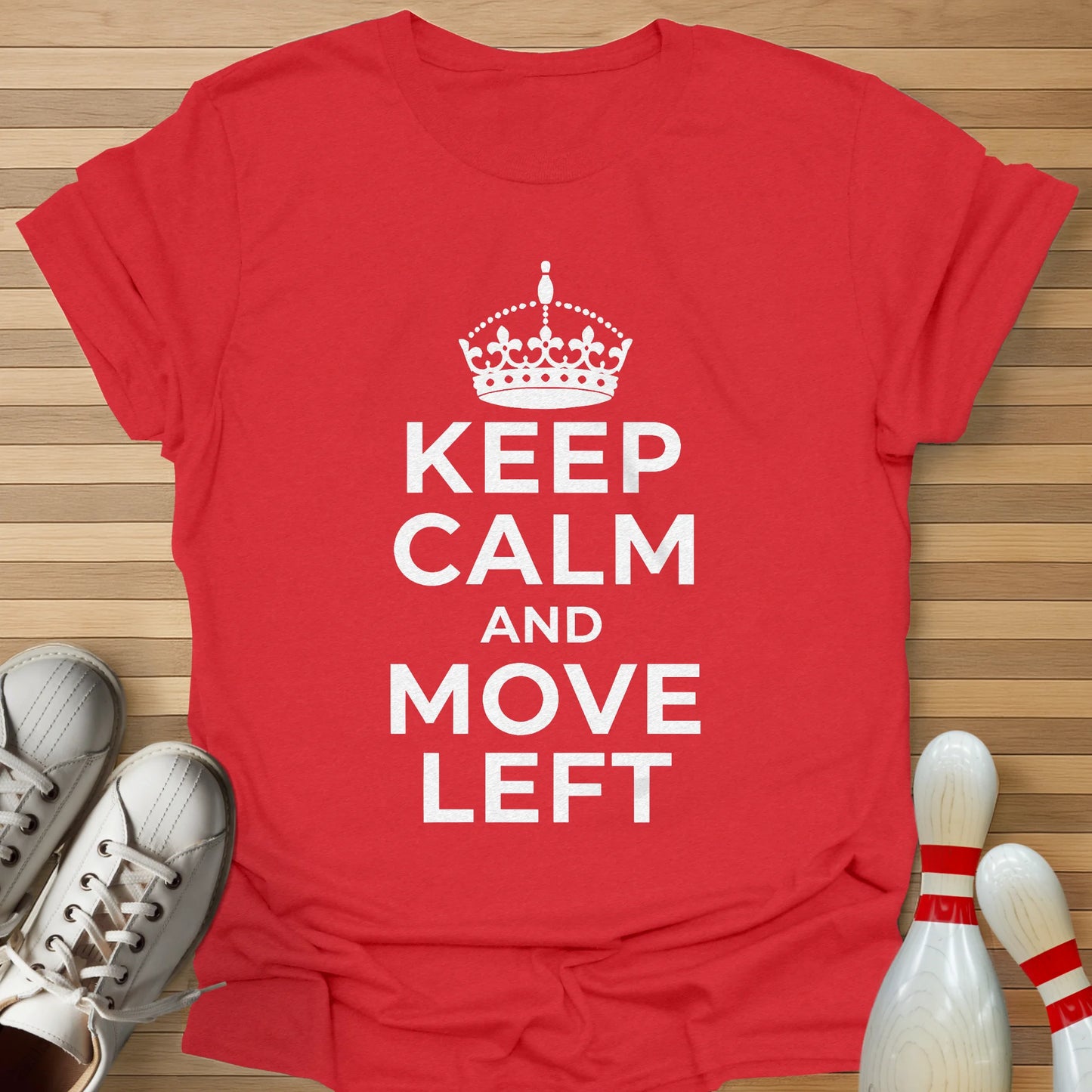 Keep Calm & Move Left T-Shirt