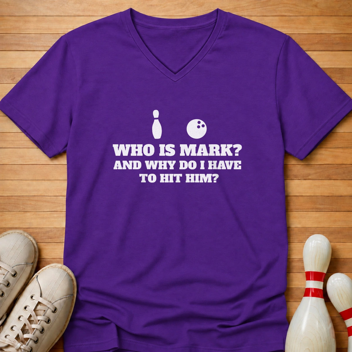 Who Is Mark Women's V-Neck