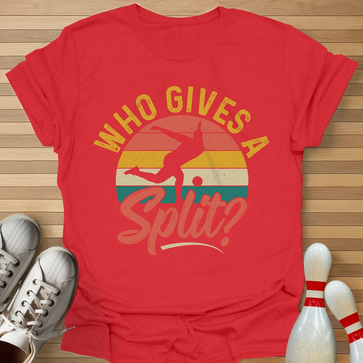 Retro Sunrise Who Gives T-Shirt