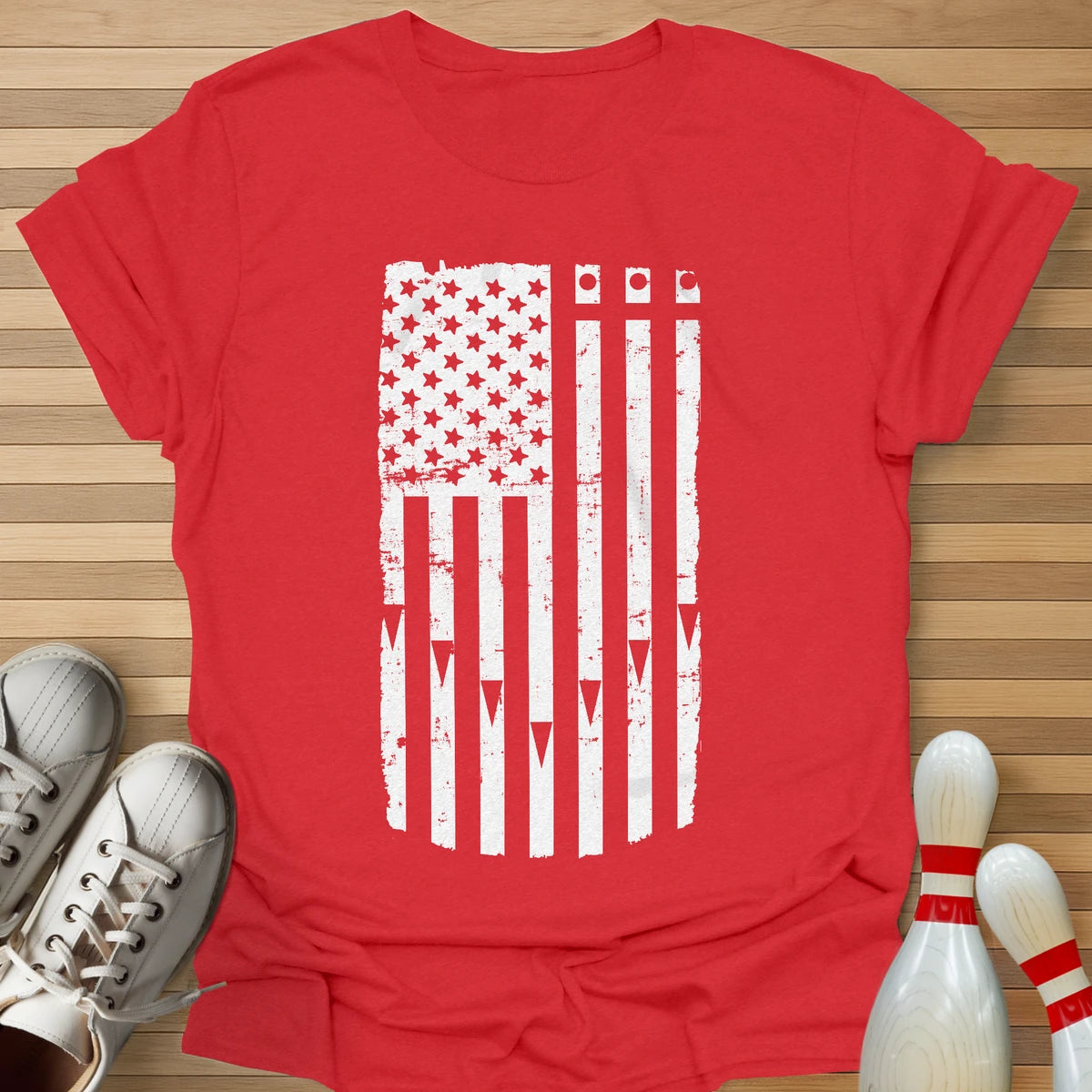 Lane Flag White T-Shirt