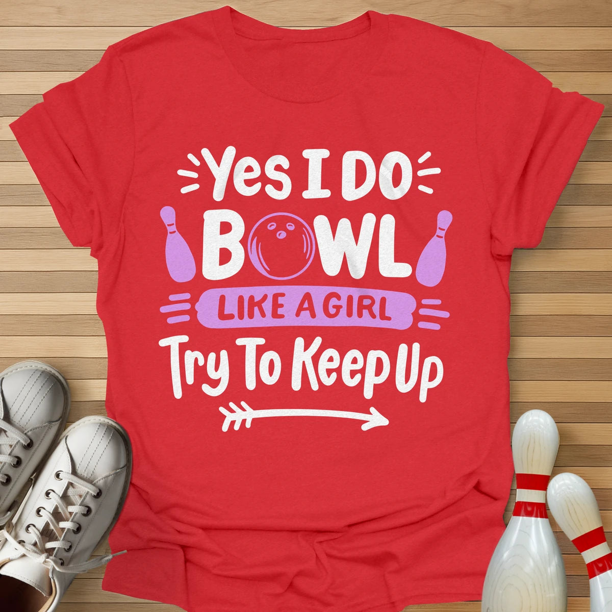 Girl Power Bowling T-Shirt