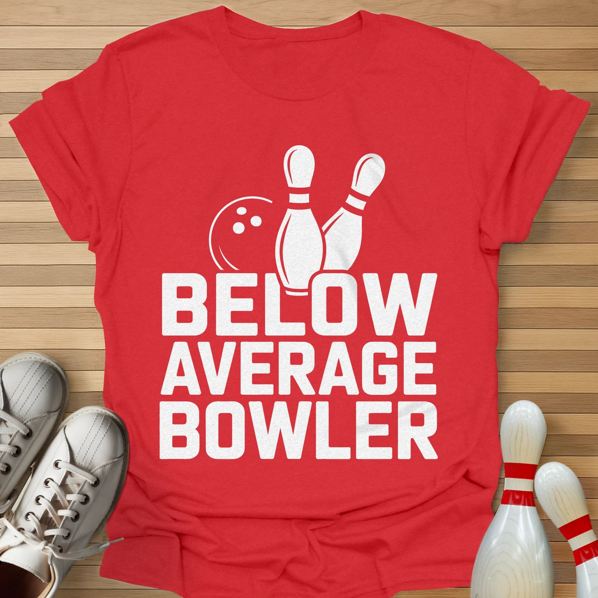 Below Average Bowler T-Shirt
