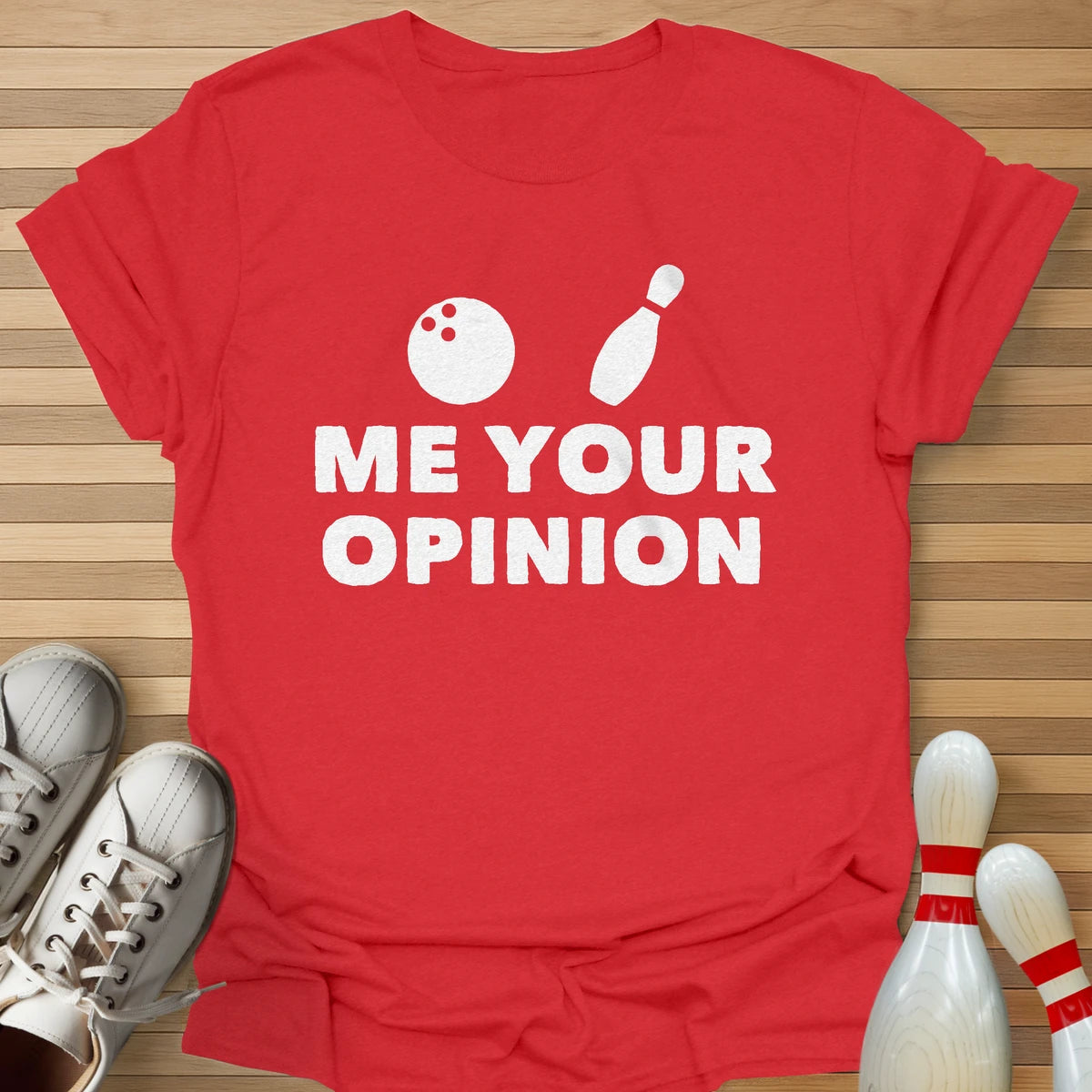 Bowling Spare Me Your Opinion T-Shirt