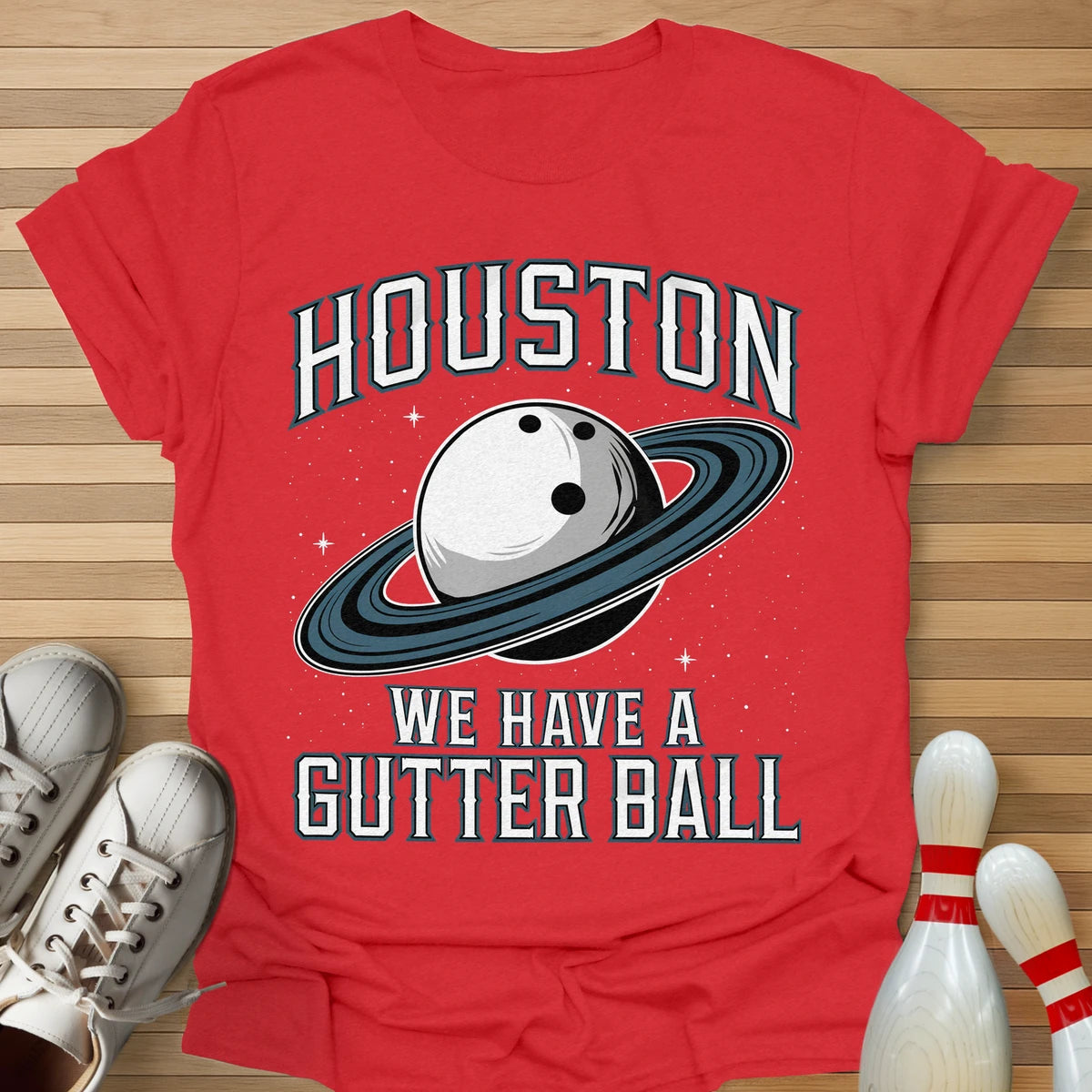 Gutter Ball In Space T-Shirt