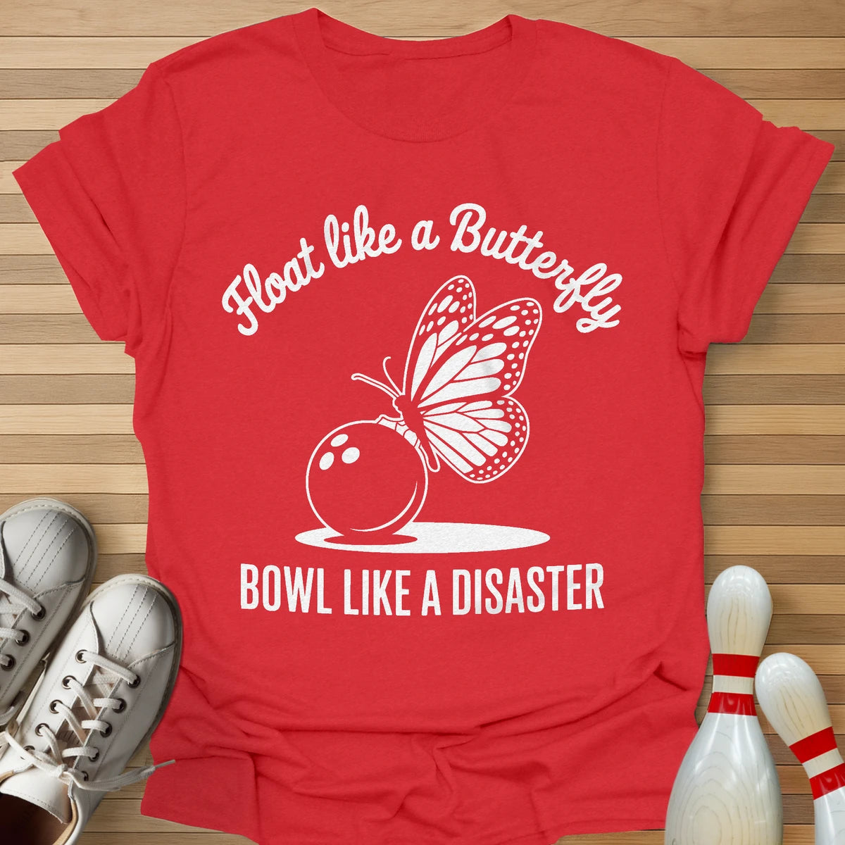 Butterfly Bowling T-Shirt