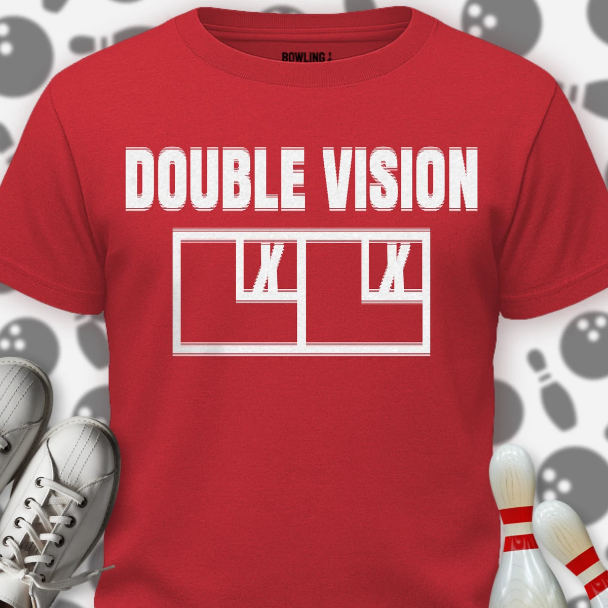 Double Vision Effect T-Shirt