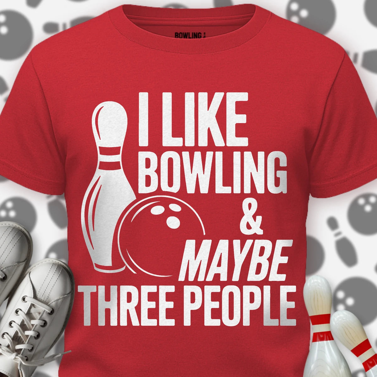 I Like Bowling T-Shirt