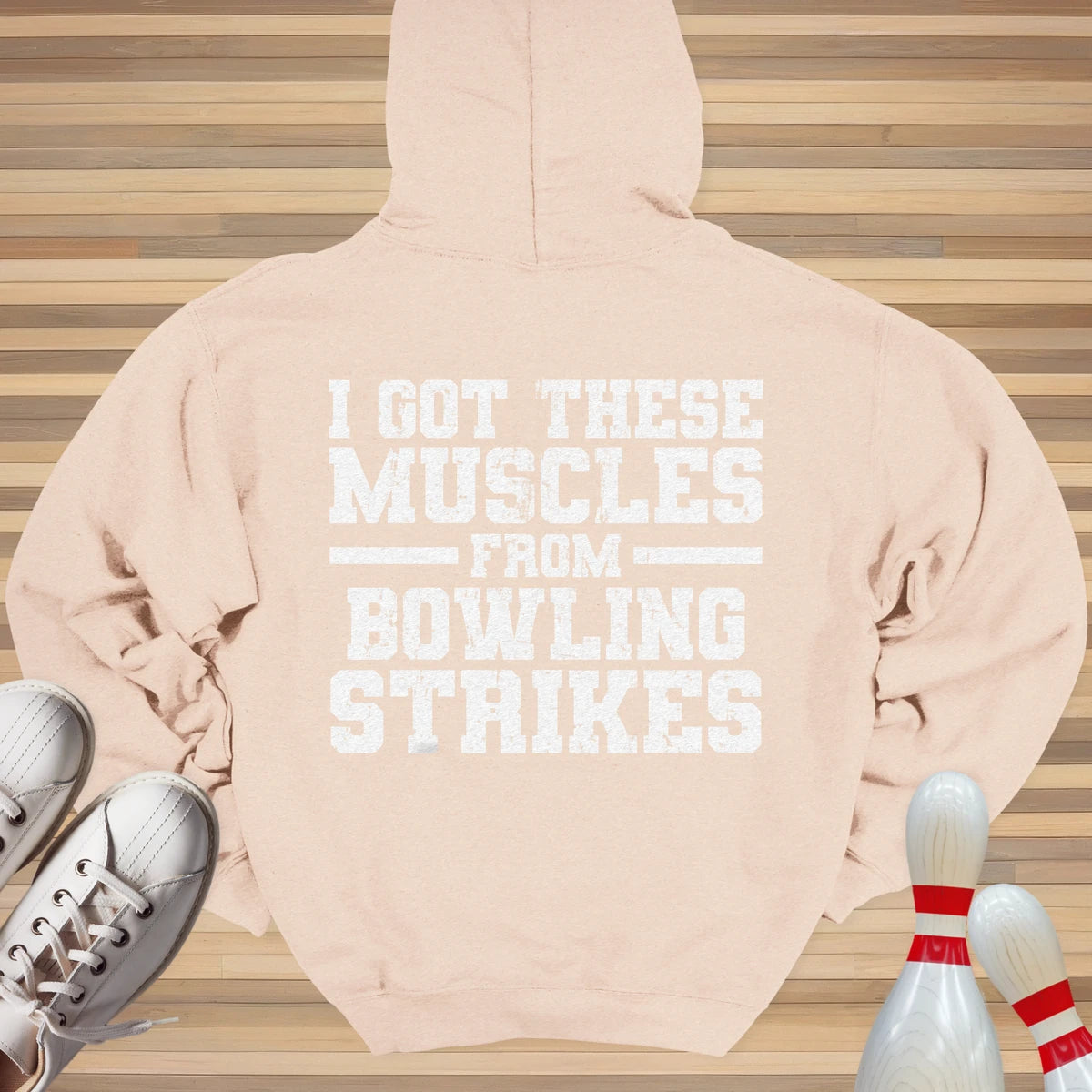 Muscles From Strikes Hoodie