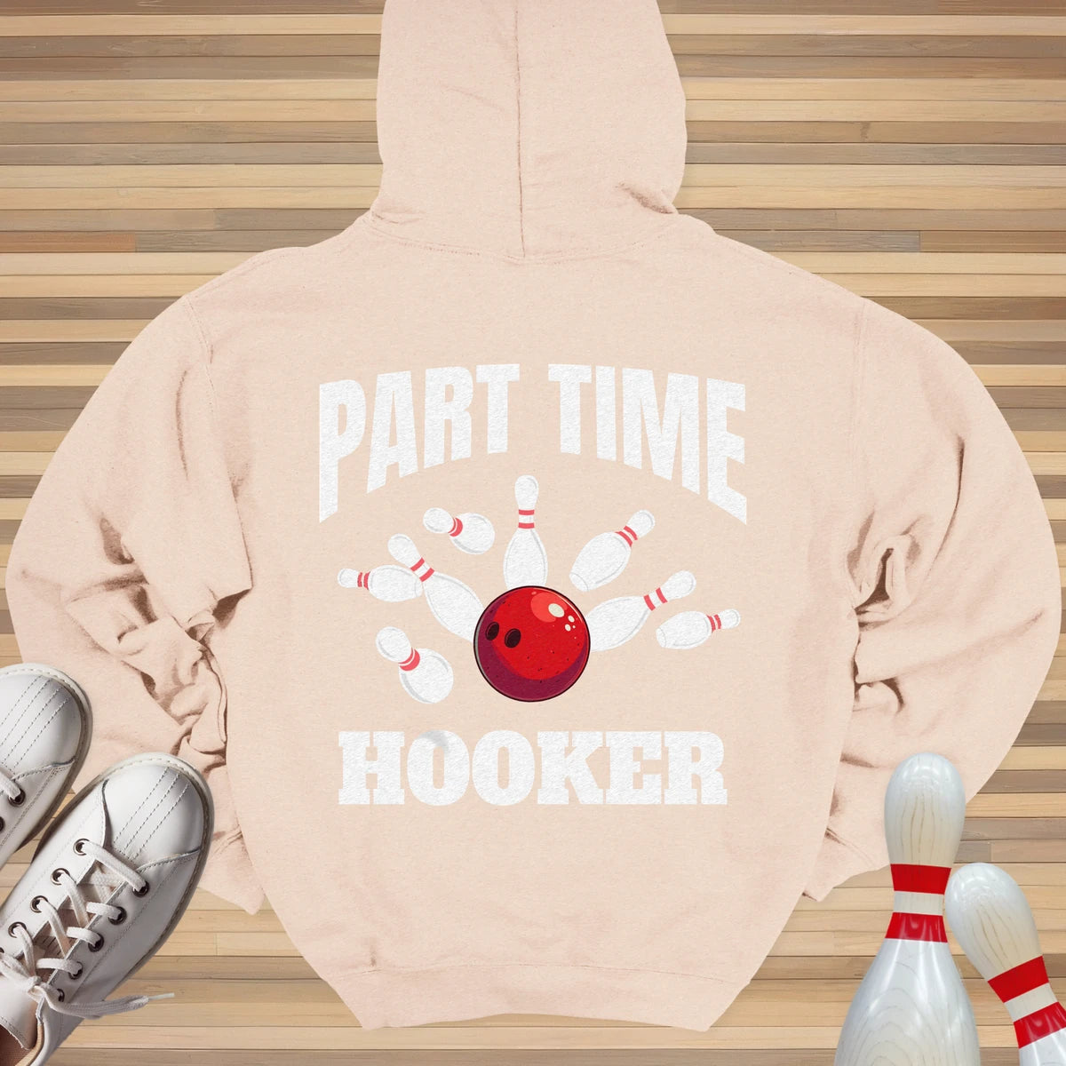 Part Time Cartoon Hoodie