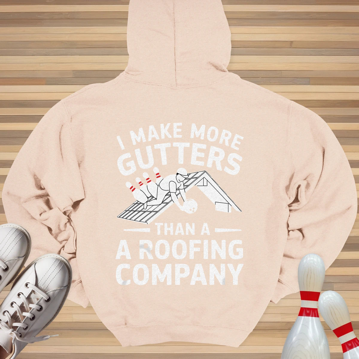 Roofing Company Gutters Hoodie