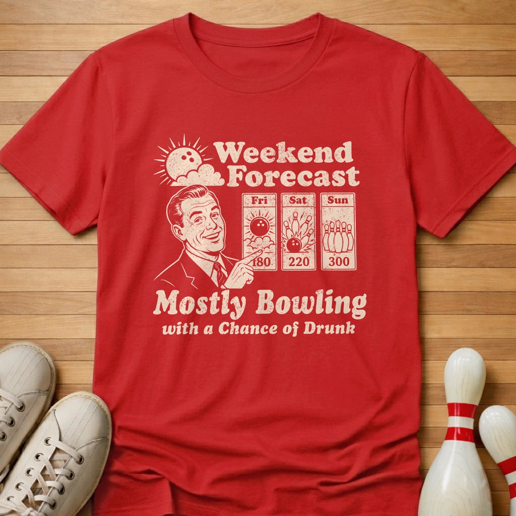 Forecast of Bowling T-Shirt