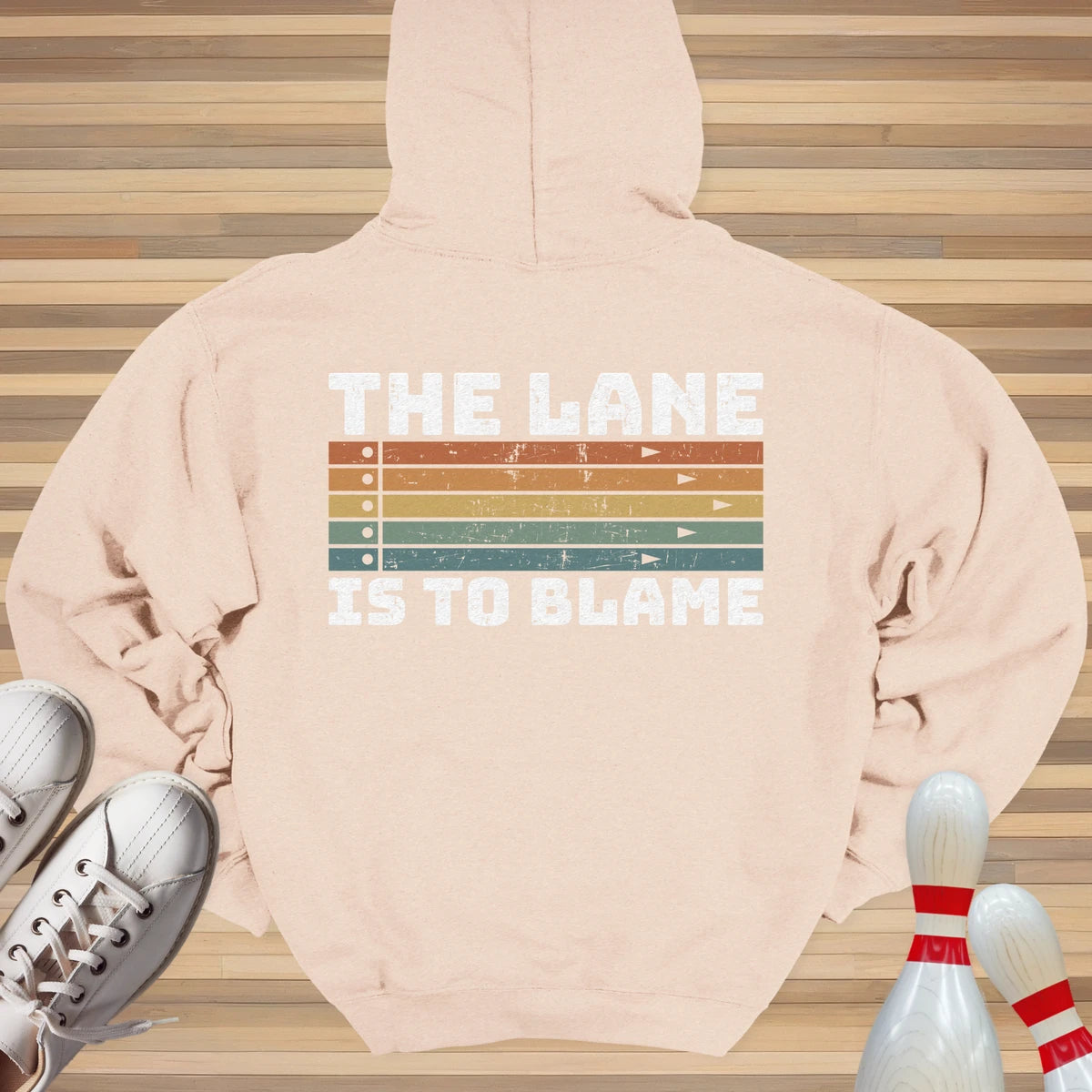 Lane Blame Retro Sunrise Hoodie