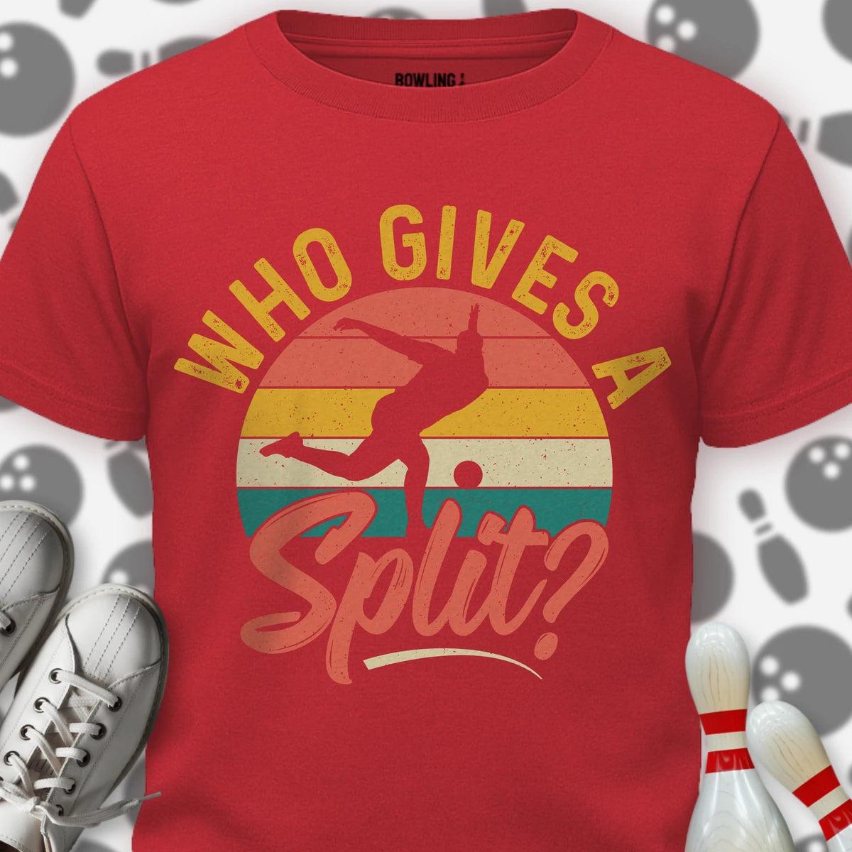 Retro Sunrise Who Gives T-Shirt