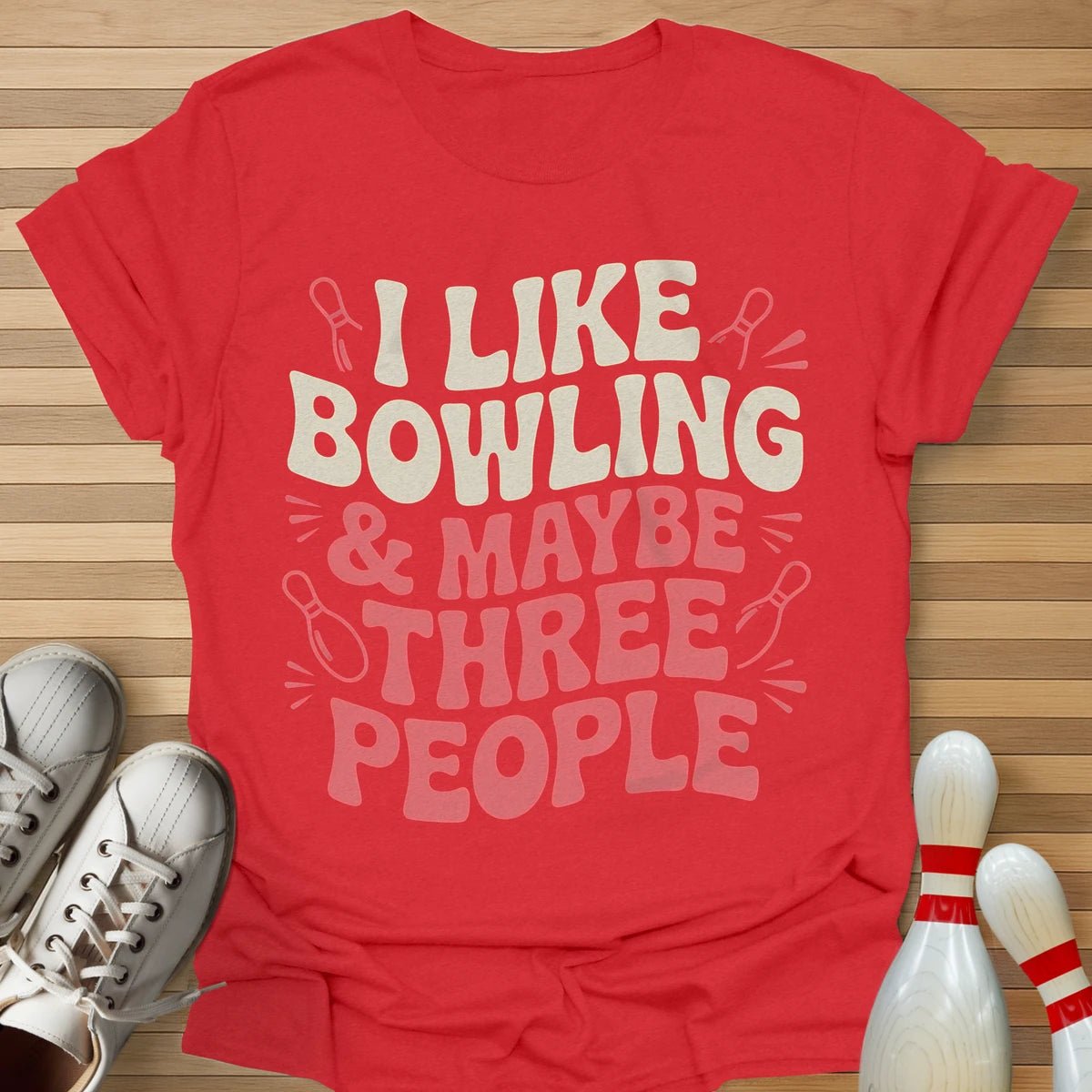 I Like Bowling Groovy T-Shirt