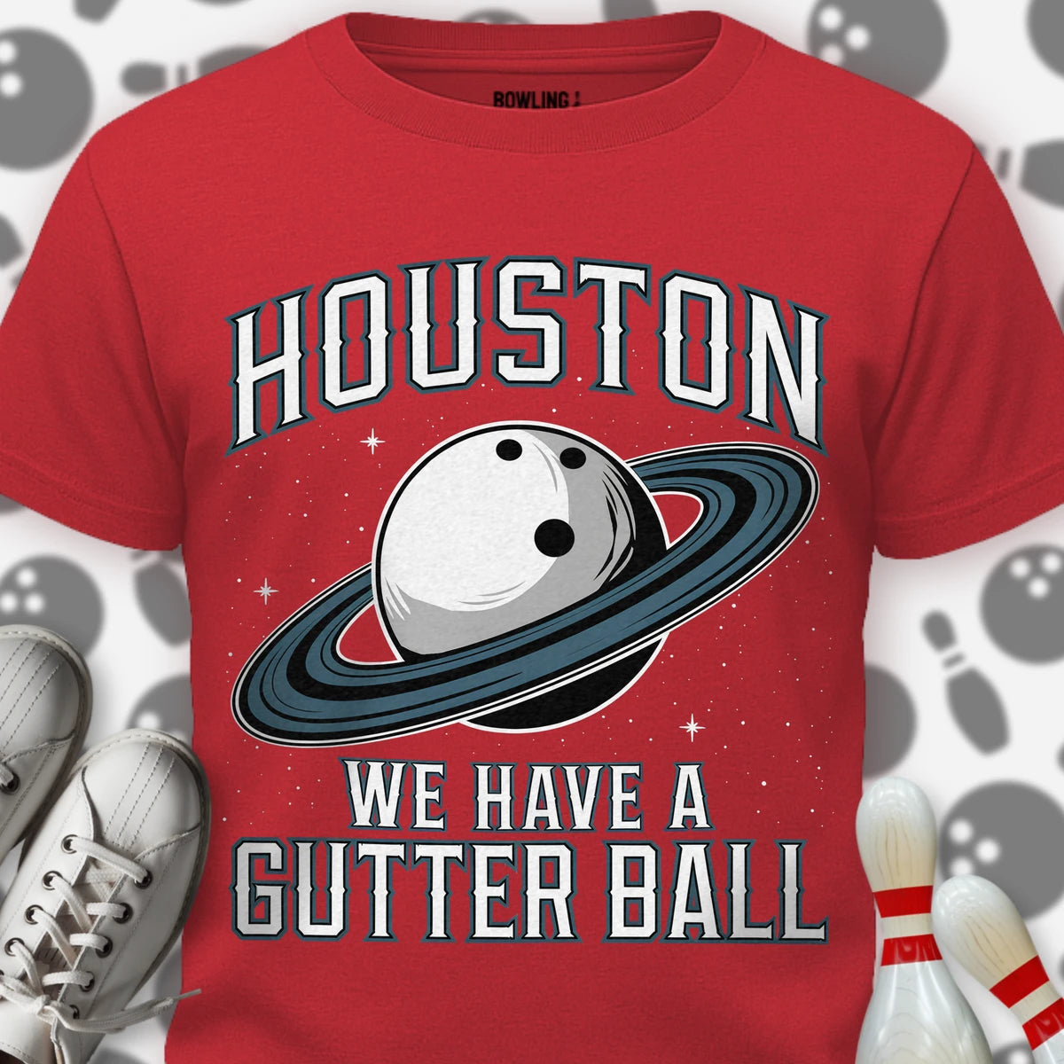 Gutter Ball In Space T-Shirt
