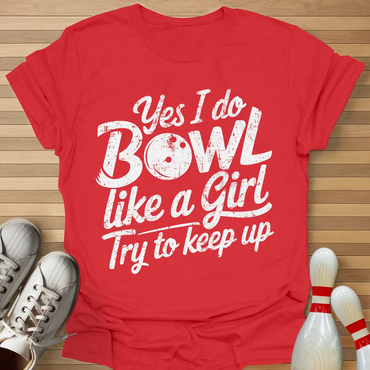 Bowl Like A Girl T-Shirt