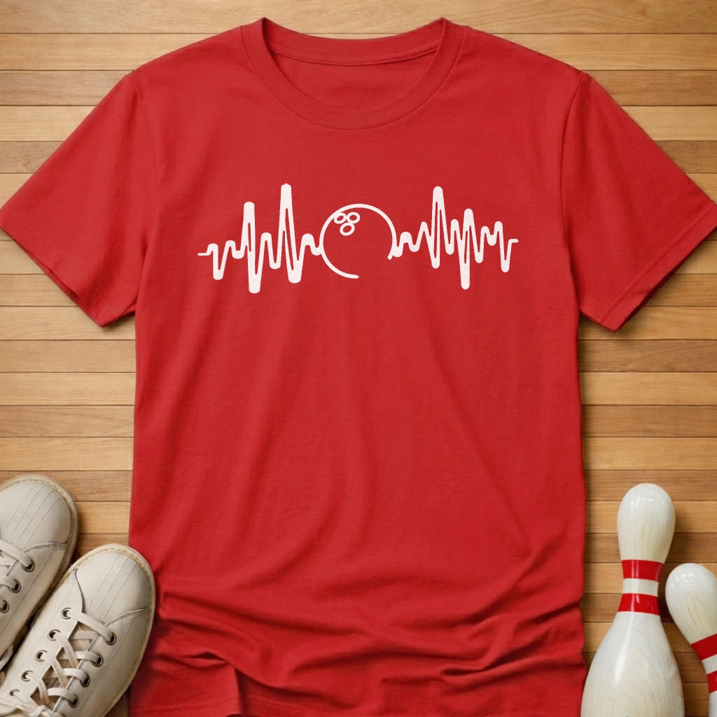 Bowling Heartbeat T-Shirt