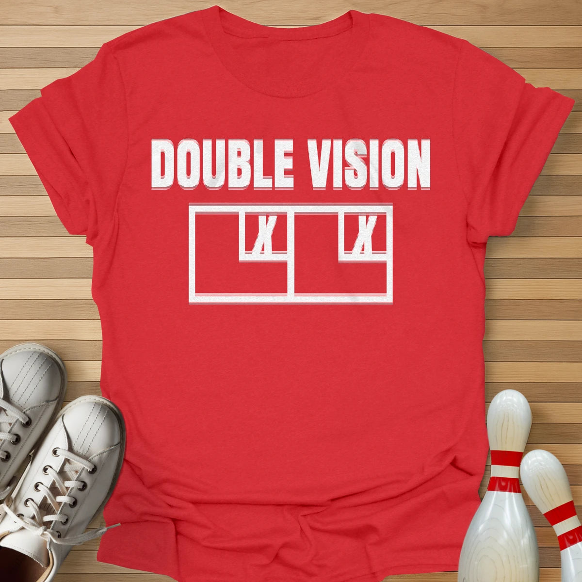 Double Vision Effect T-Shirt