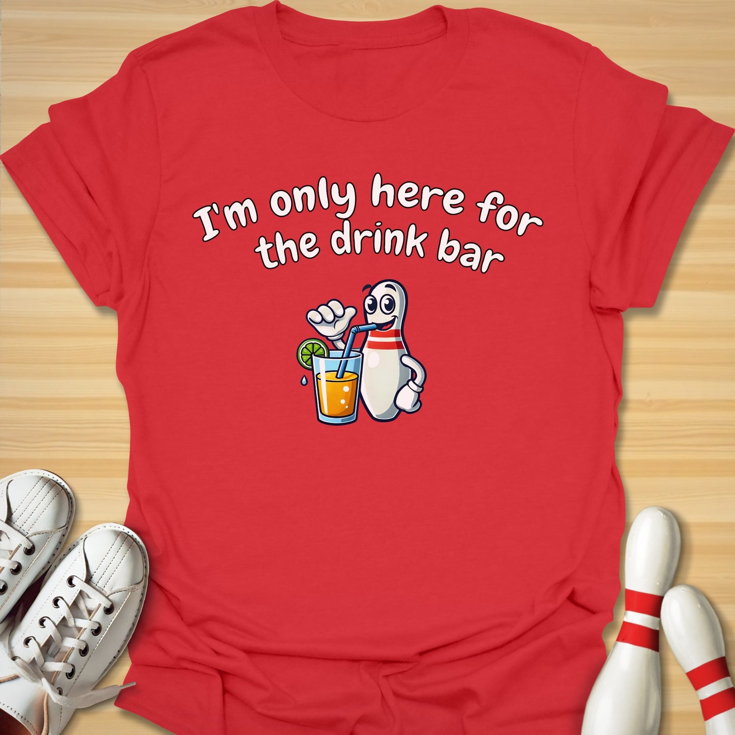 Drink Bar Pin T-Shirt