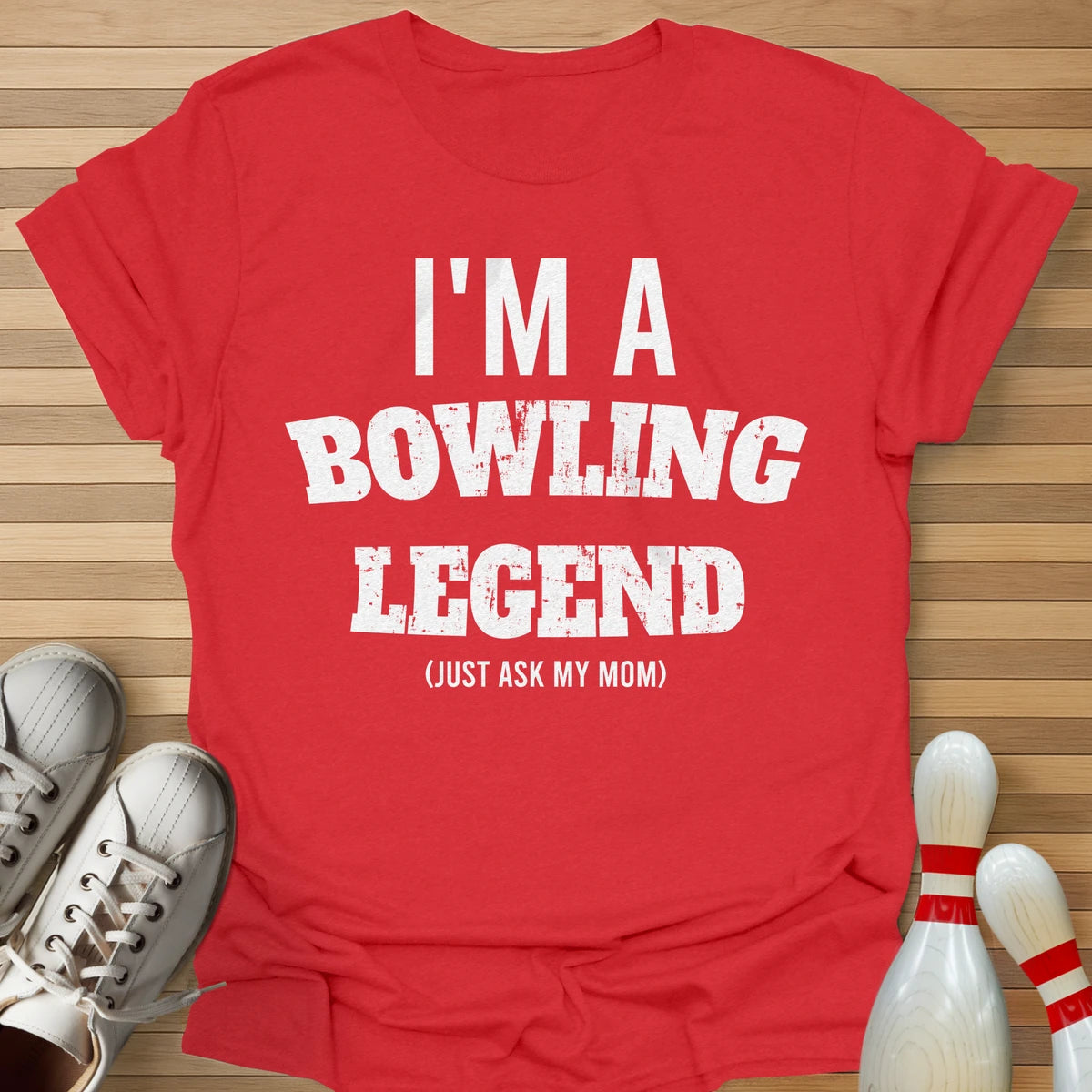 Mom's Bowling Legend T-Shirt