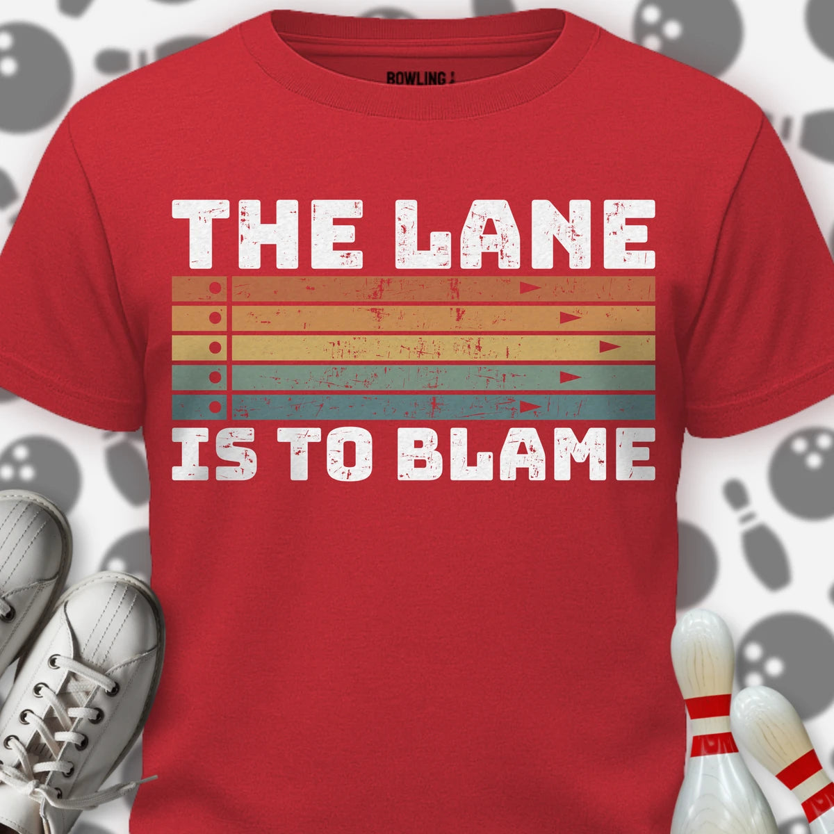 Lane Blame Retro Sunrise T-Shirt