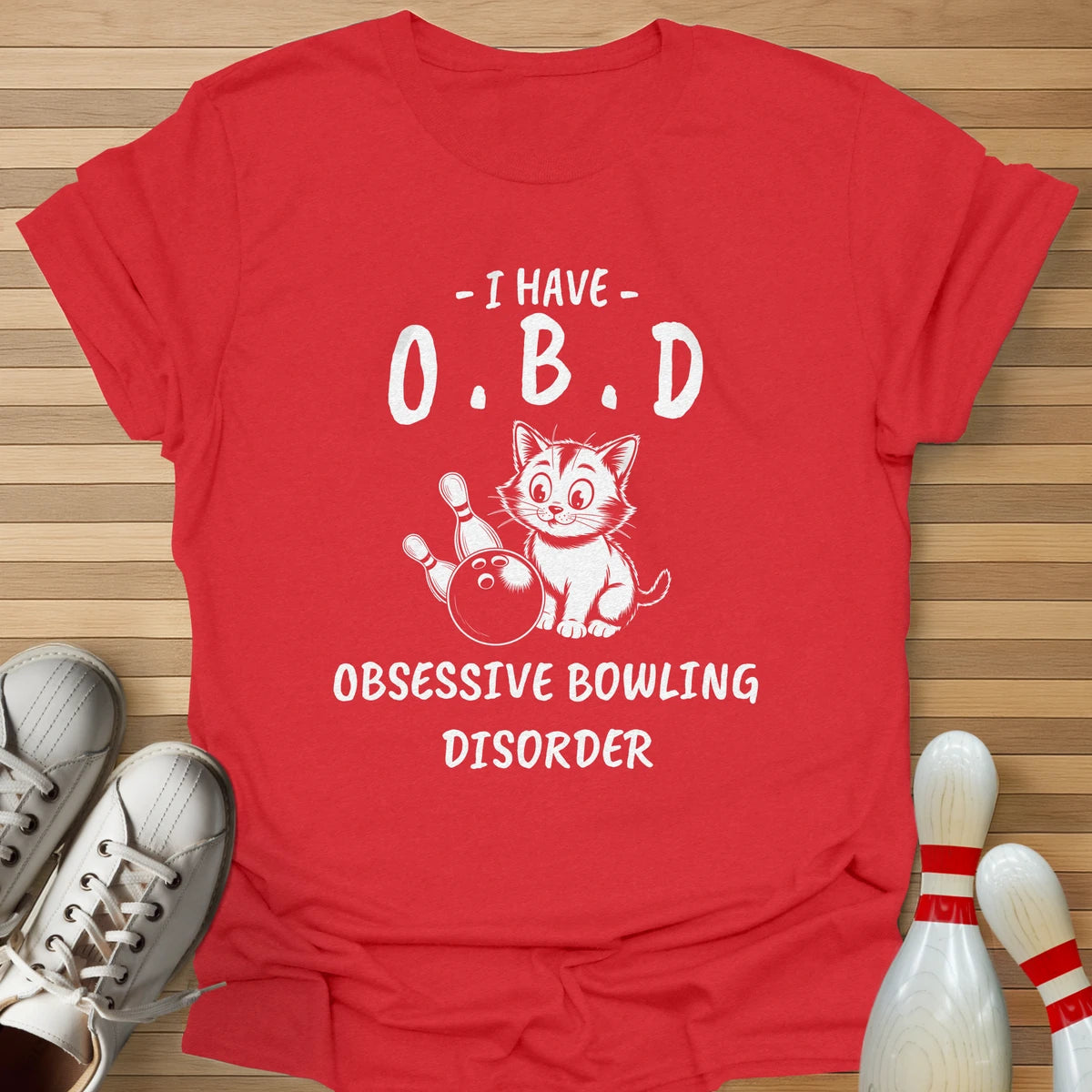 Obsessive Bowling Disorder T-Shirt