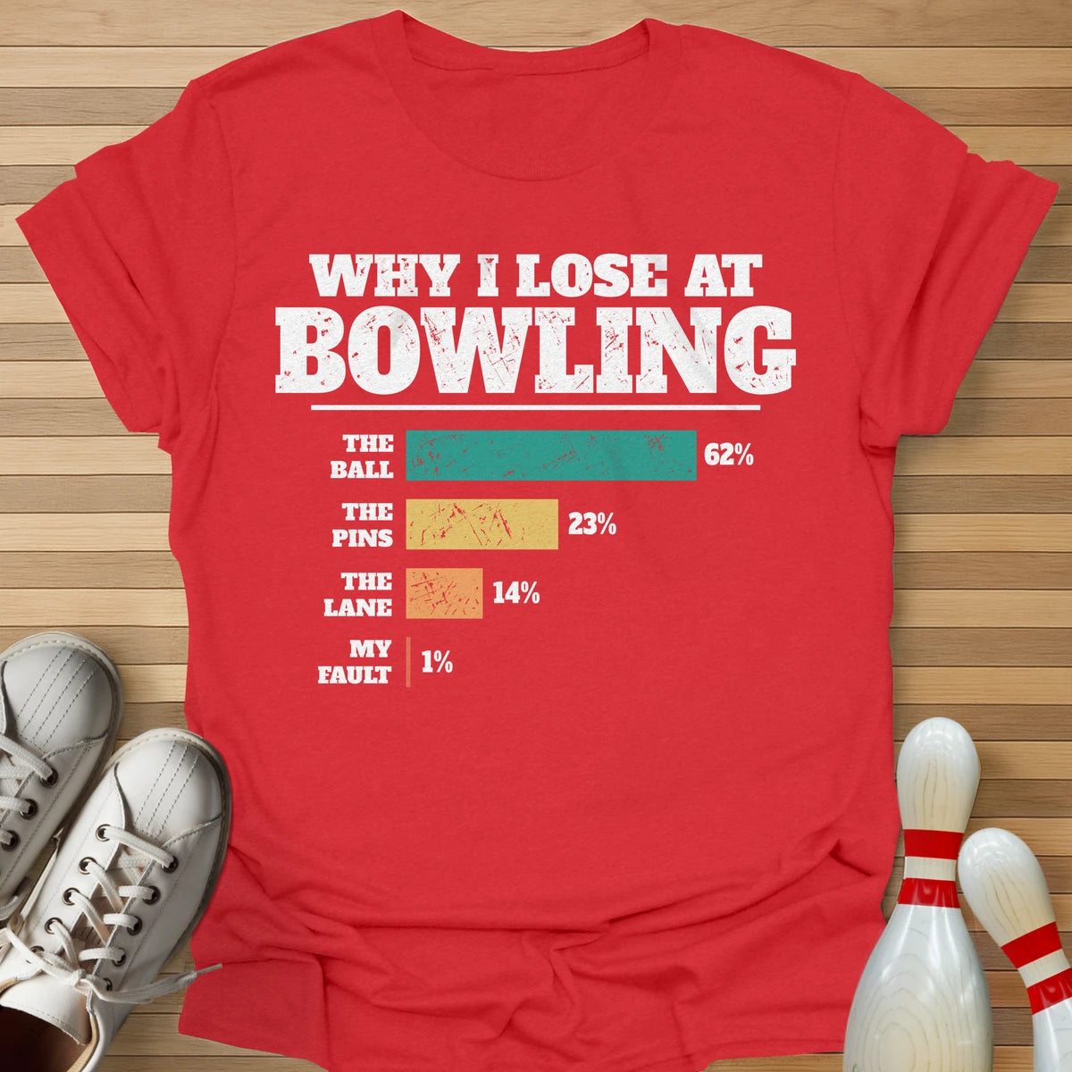 Why I Lose Chart T-Shirt