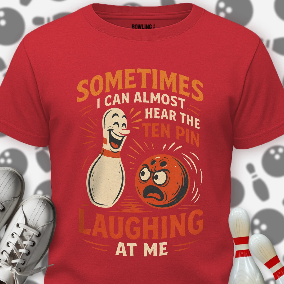 Laughing At Me Retro T-Shirt