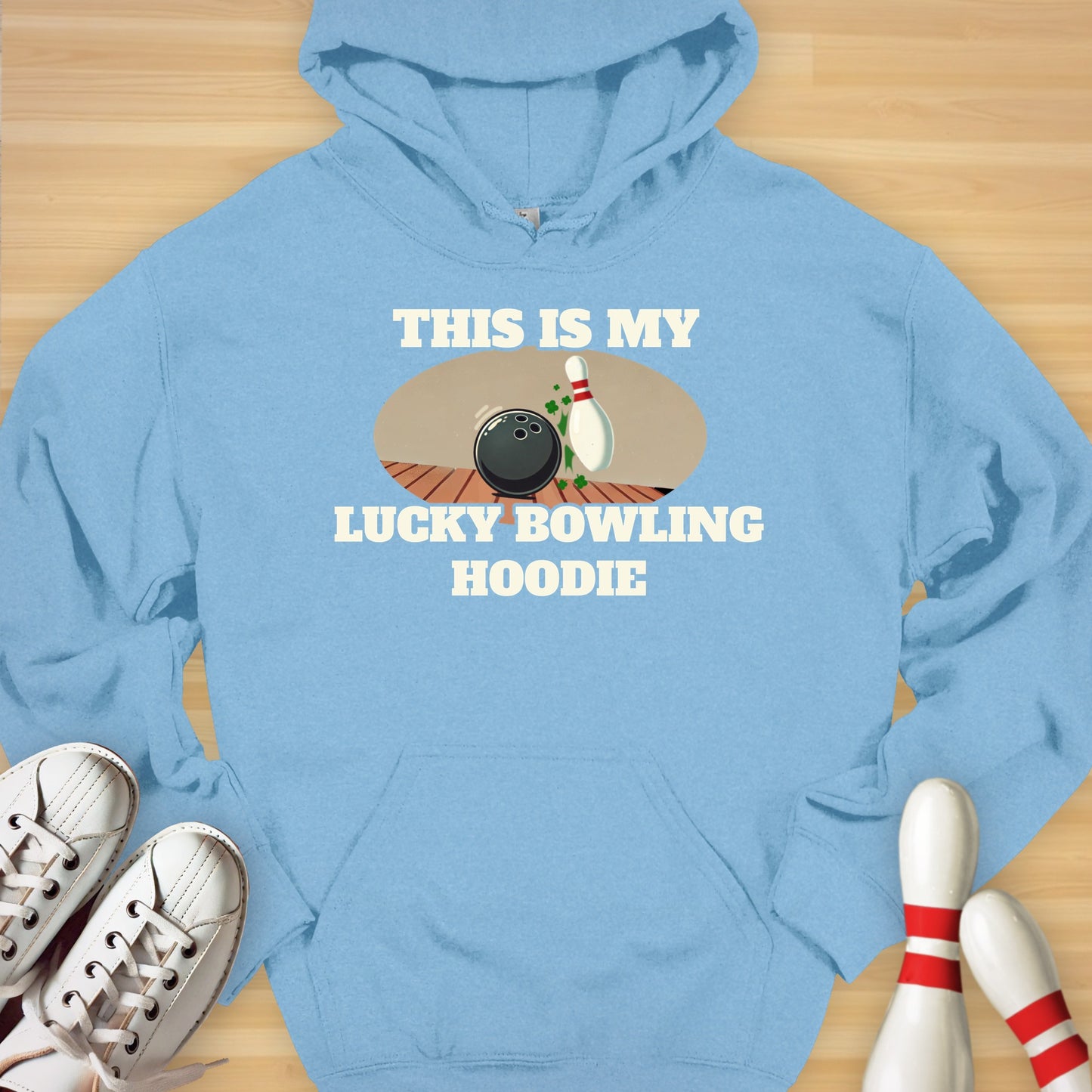 Lucky Bowling Hoodie Hoodie